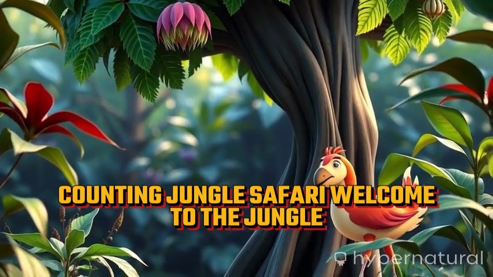 Animal Counting Adventure in the Jungle