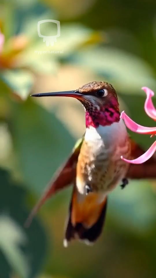 Hummingbirds: The Only Birds That Can Fly Backwards