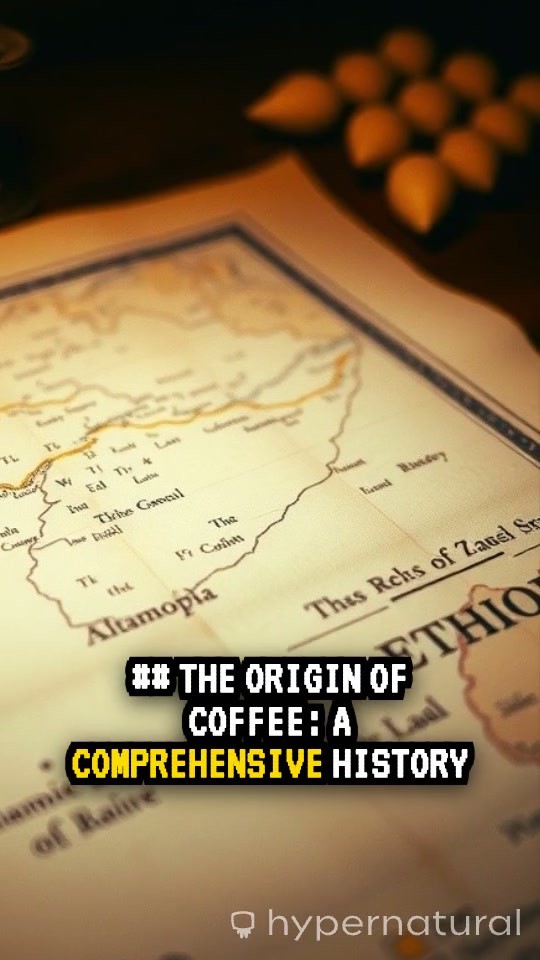 The Fascinating History and Origins of Coffee