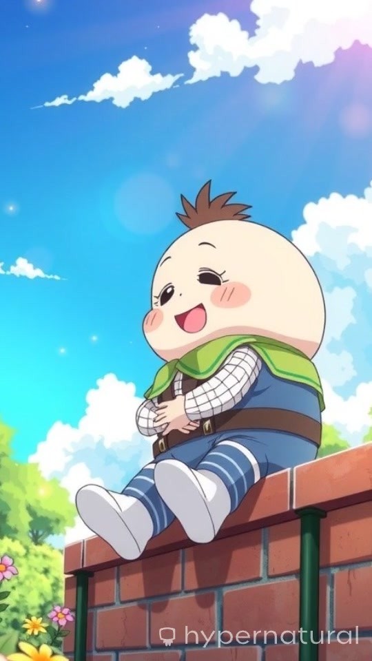 Humpty Dumpty's Soft Fall: A Baby Animation Adventure!