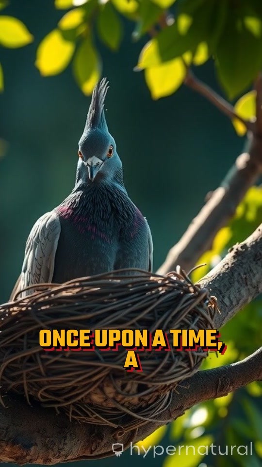 The Clever Pigeon and the Greedy Cat