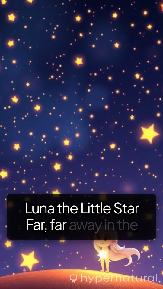 Luna the Little Star: Shine Brightly!