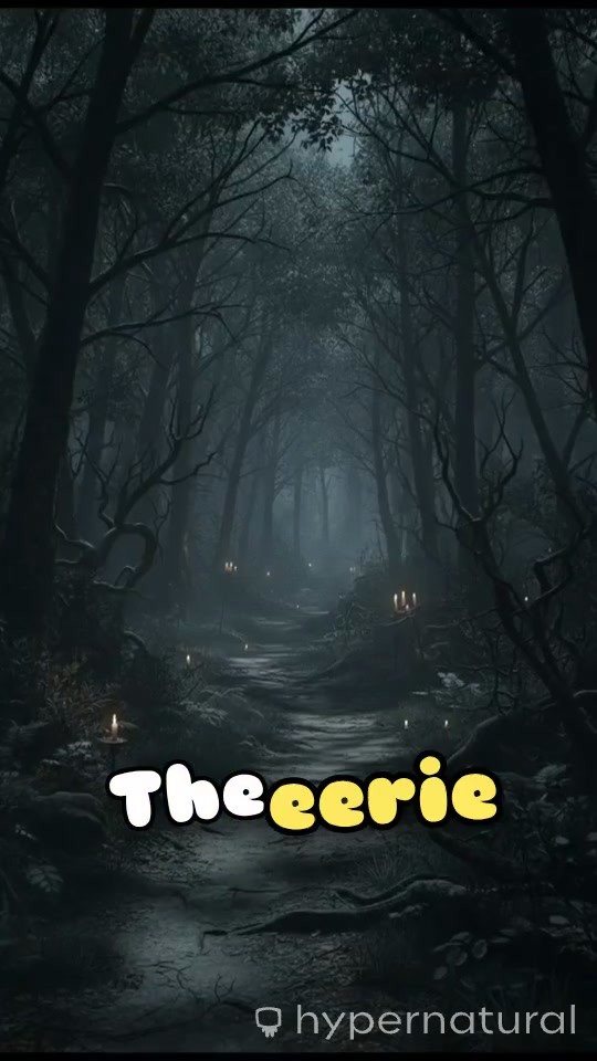 The Glowing Eyes in the Dark Forest