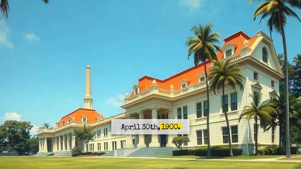 Hawaii Becomes a U.S. Territory: April 30, 1900