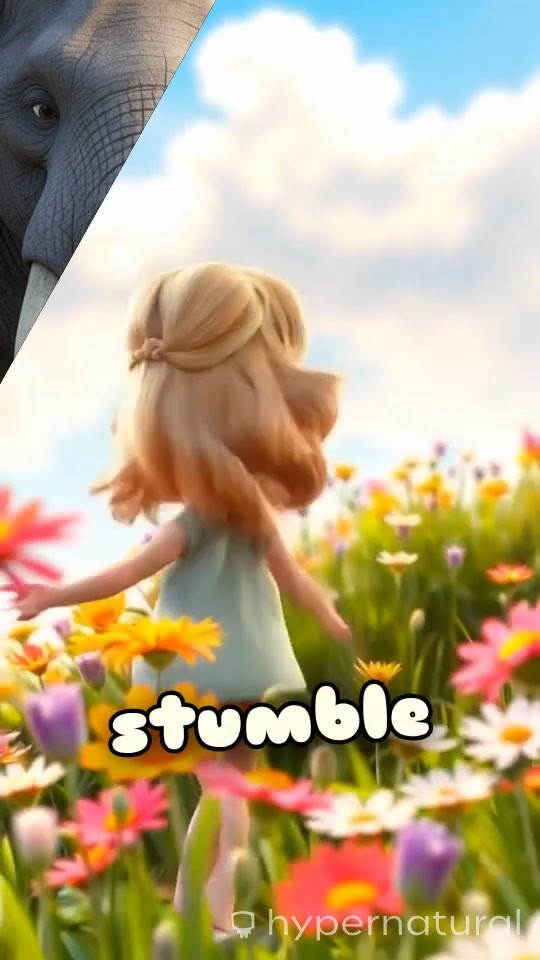 Joyful Playtime: The Elephant's Surprise!