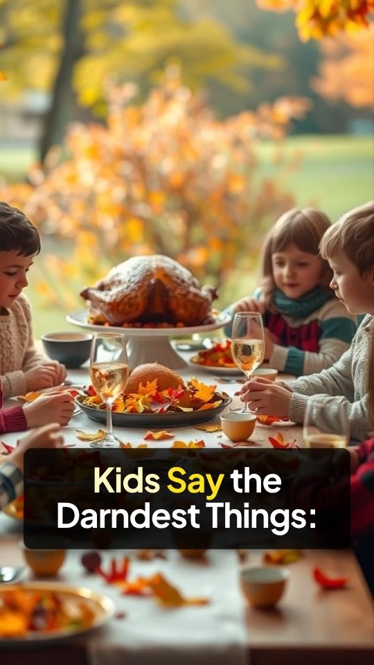 Kids Explain Thanksgiving in Hilarious Ways!