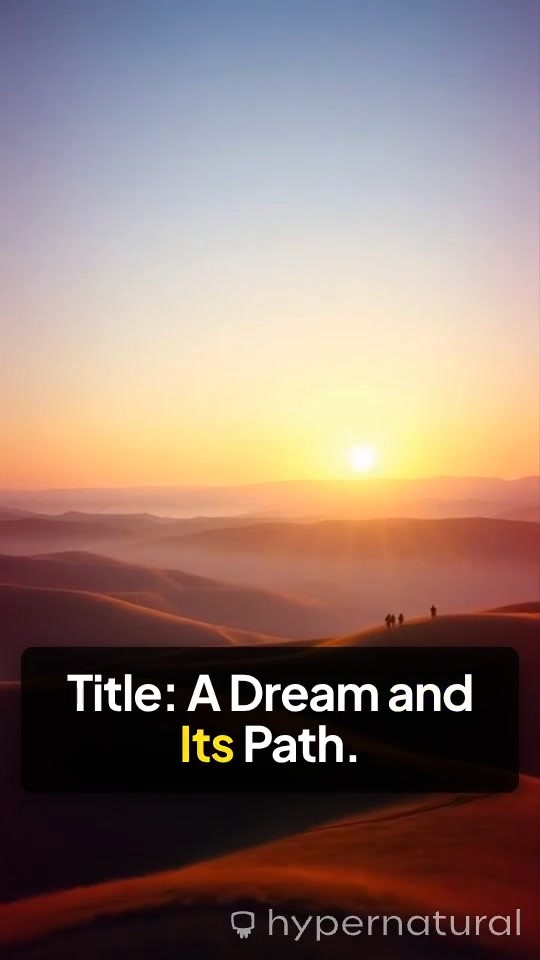 Steps to Dreams: A Journey of Hope