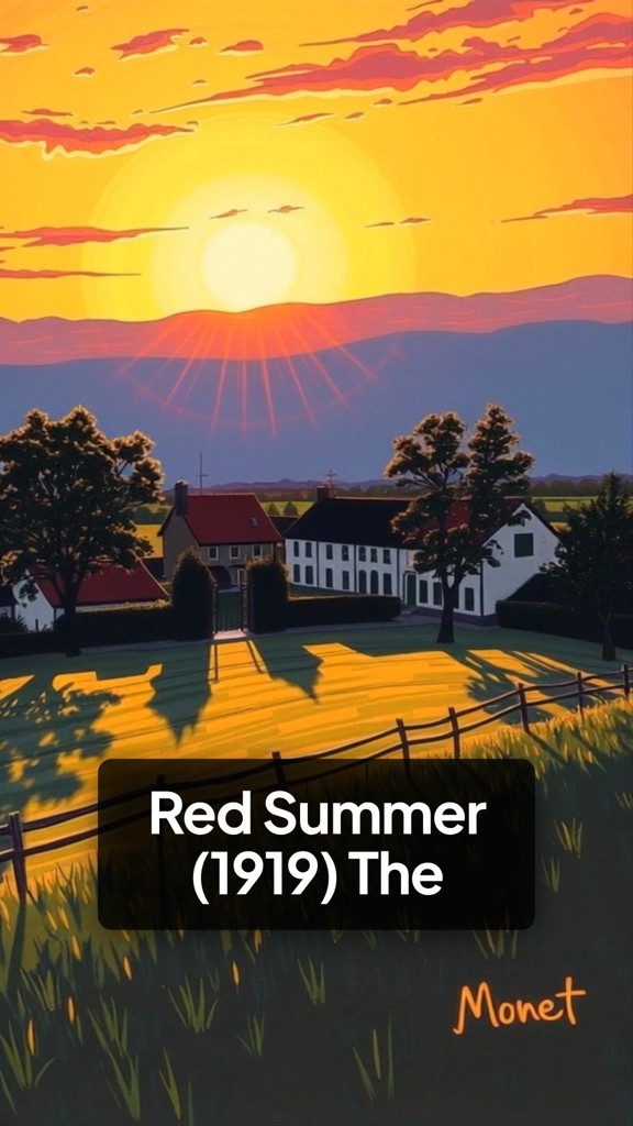 Red Summer: Unveiling the Racial Terror of 1919