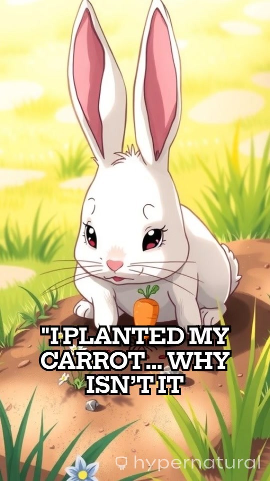 Bunny's Carrot Journey: The Power of Patience!