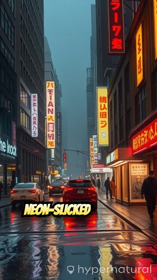 Neon Shadows: A Bladerunner Noir