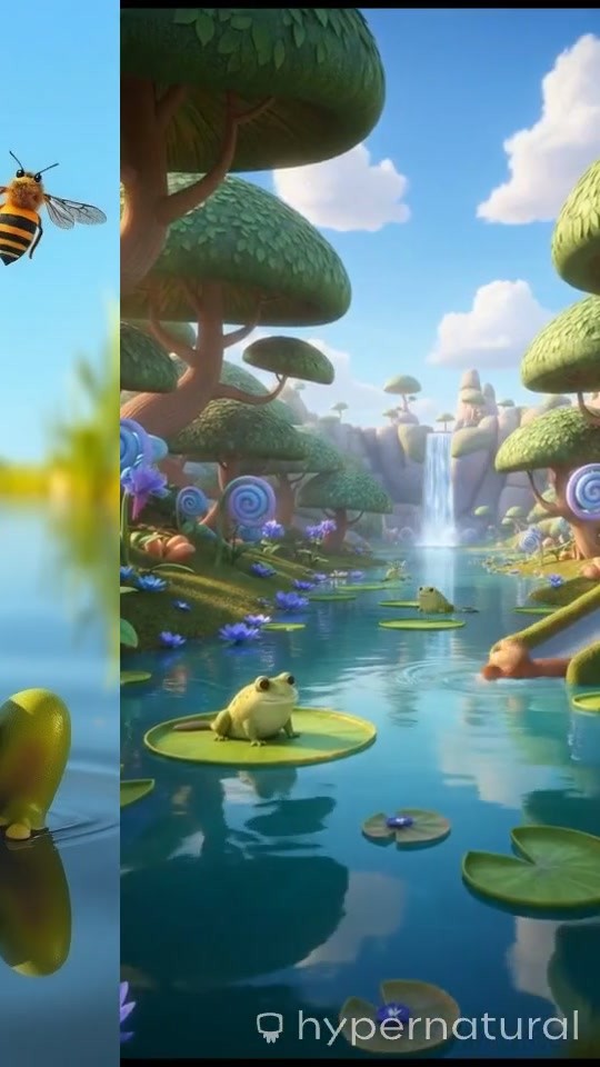 Frog & Bee: A Surprising Friendship