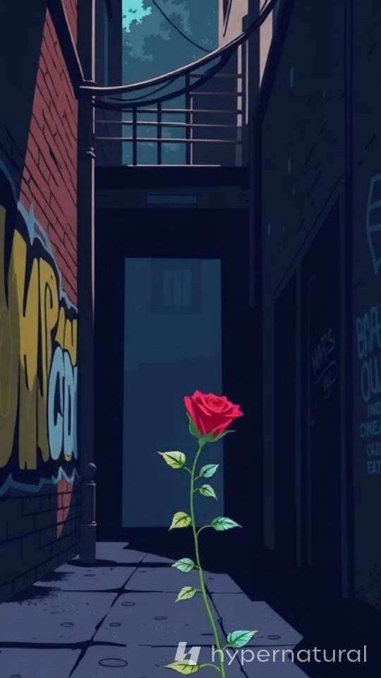 Roses of Rebirth: From Shadows to Shine