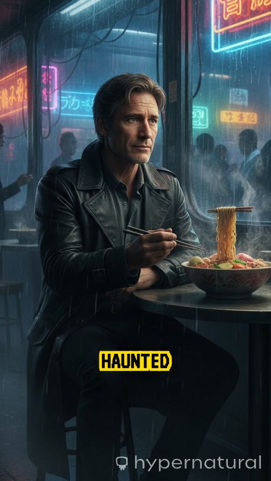 Neon Shadows: A Bladerunner Noir