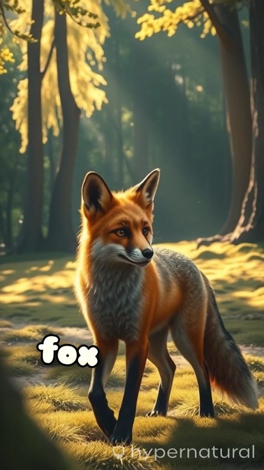 The Tale of Rusty the Fox: A Portrait of Elegance in Nature