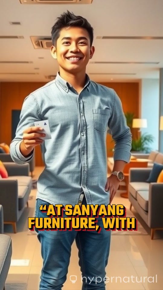 Start Shopping with Easy Financing at Sanyang Furniture!