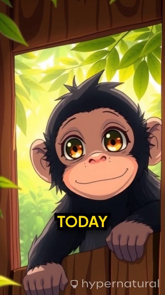 Momo the Monkey's First Day of School!