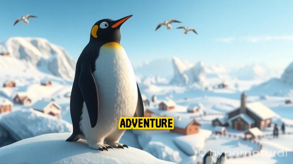 Pip the Penguin’s Amazing Swim Adventure