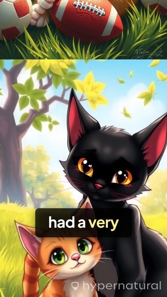 A Cat's Quest for Love through Football