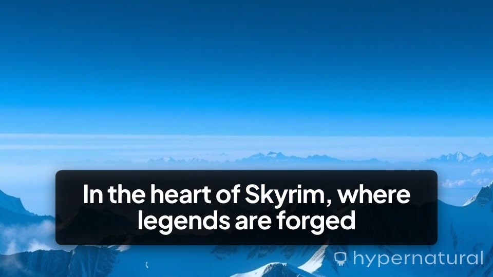 Dragonborn's Gaze: A Skyrim Tribute