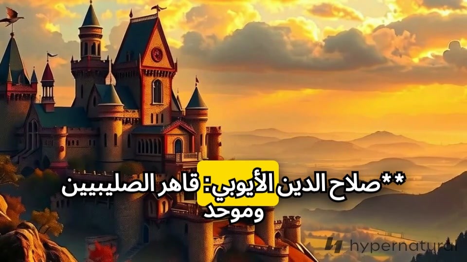 صلاح الدين الأيوبي: القائد الموحد في زمن الحروب الصليبية