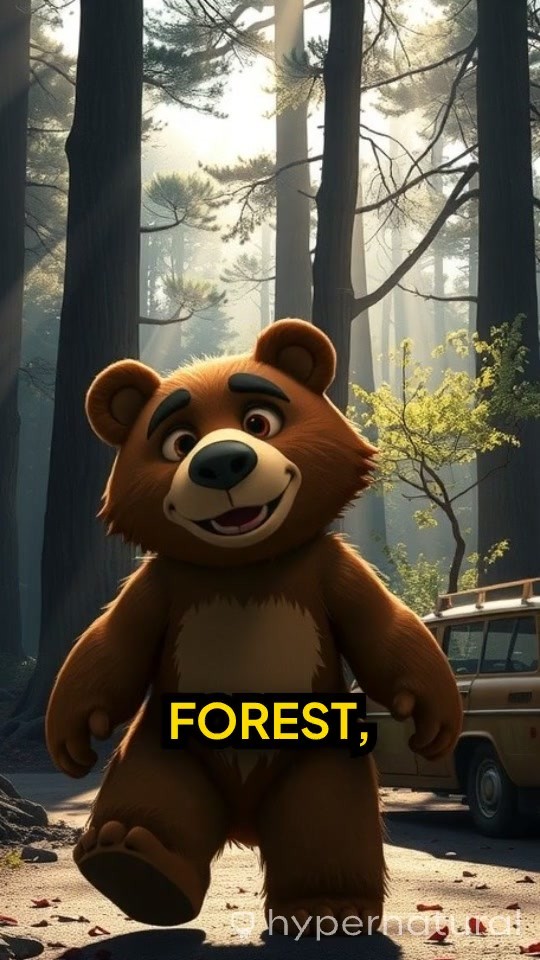 A Bear in a Car!