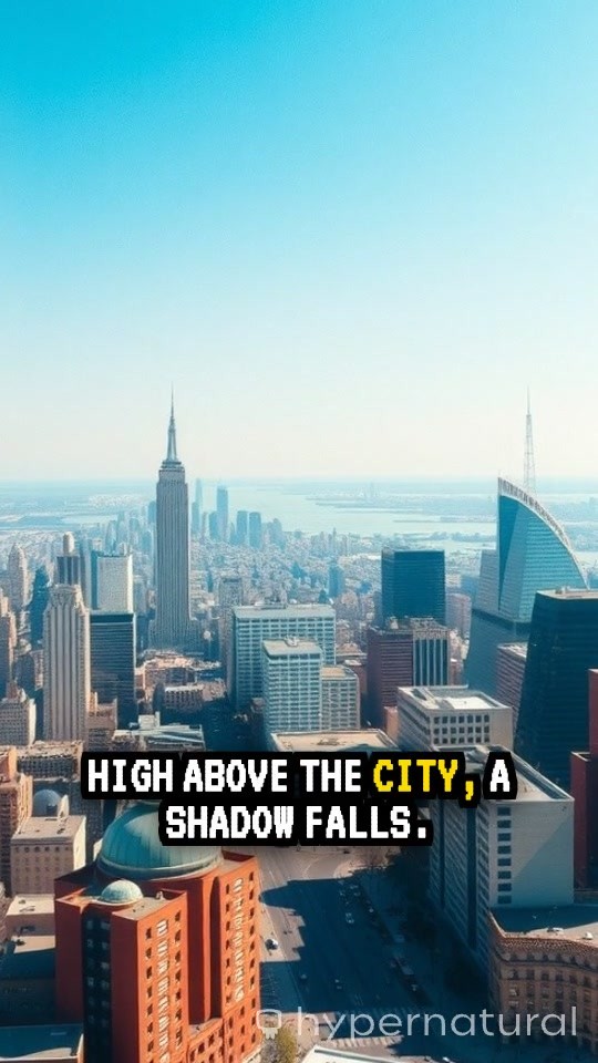 Dragon Soars Over City