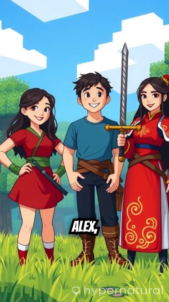 Building a House with Friends in Minecraft!