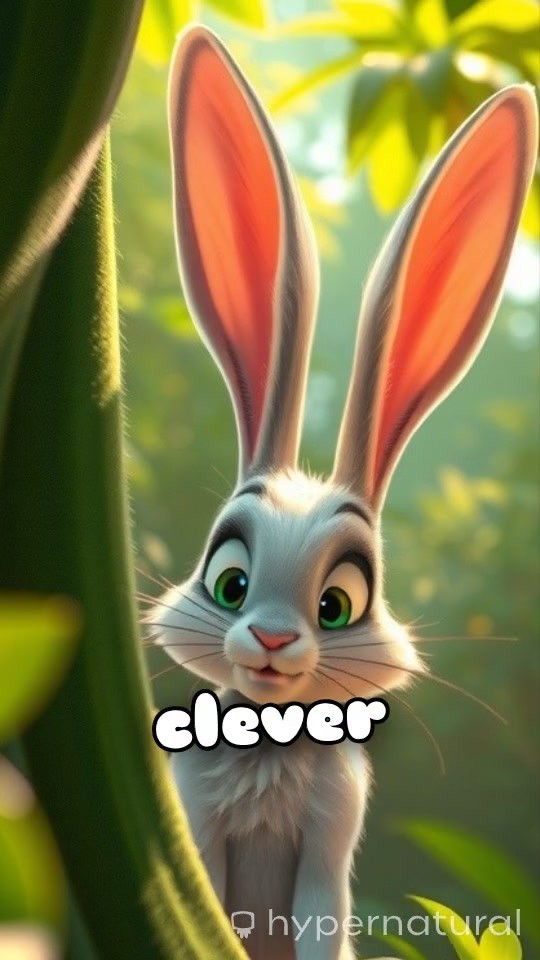 The Clever Rabbit and the Hungry Lion