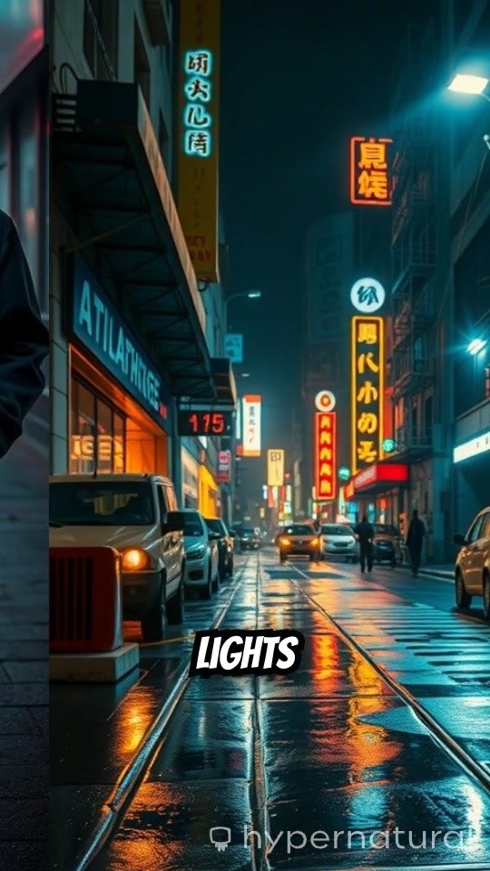 Neon Shadows: A Bladerunner Noir