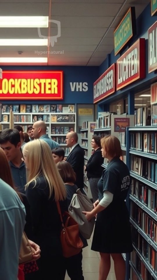 The Rise and Fall of Blockbuster: A Netflix Story