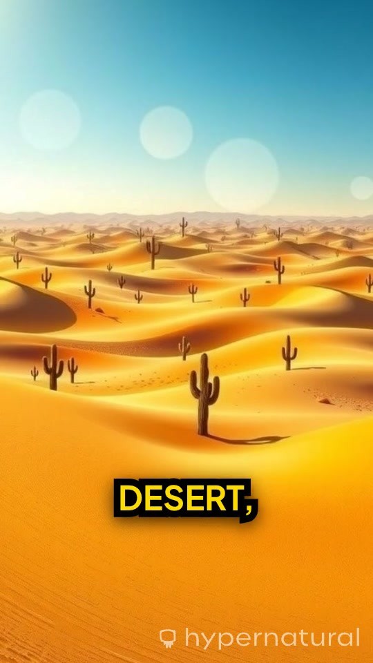 الحياة في الصحراء: من النباتات إلى الحيوانات