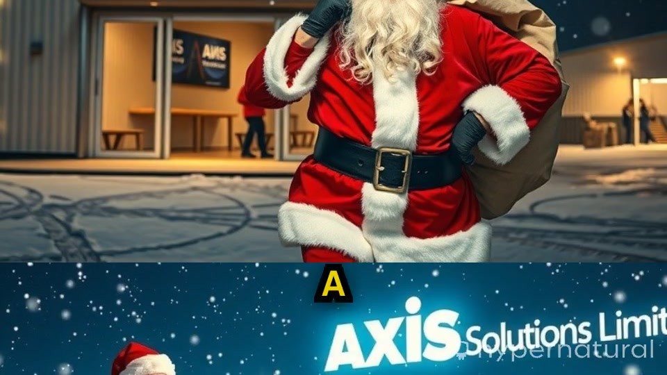Santa's Safe Haven: A Night with AXIS Solutions