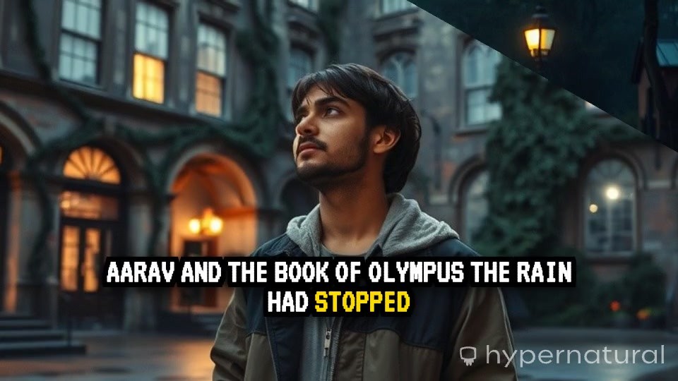 Aarav and the Book of Olympus