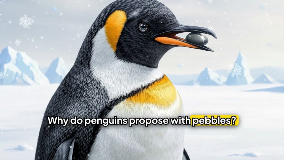 Why Penguins Propose with Pebbles