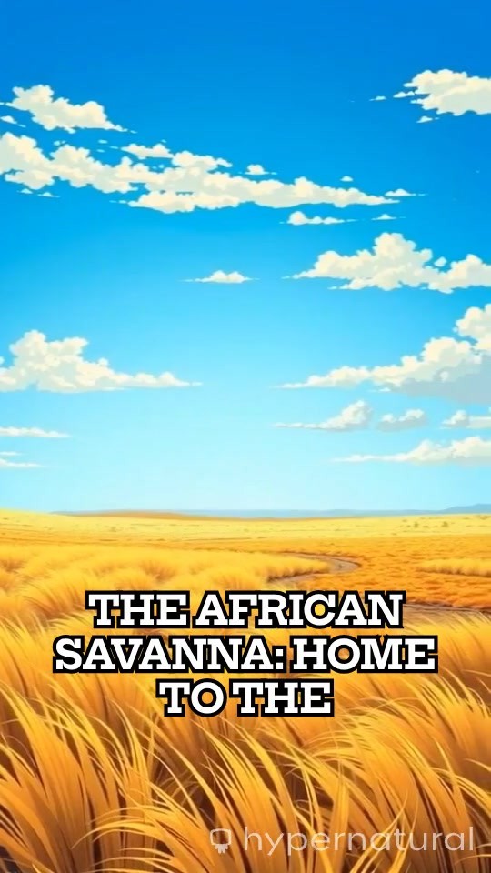 A Lion and Its Habitat