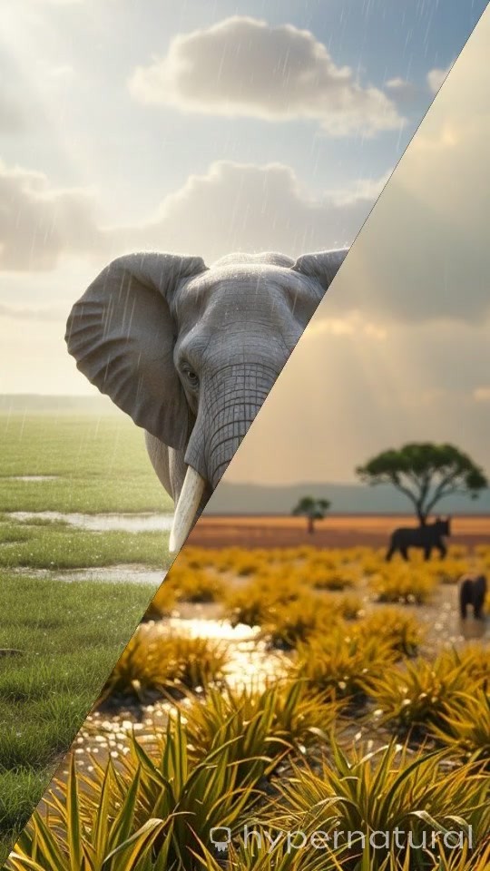 Ellie the Elephant's Sky Canvas