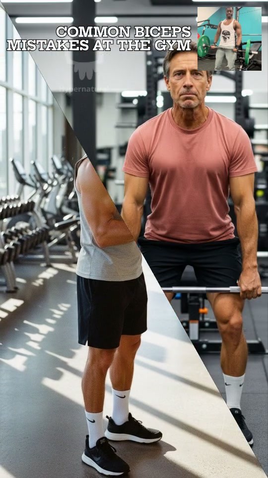 Common Biceps Mistakes at the Gym