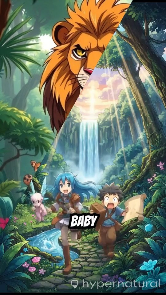 The Power of a Roar: A Baby Lion's Journey