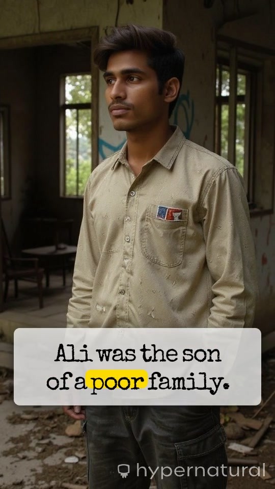 علی کی محنت اور کامیابی کی کہانی