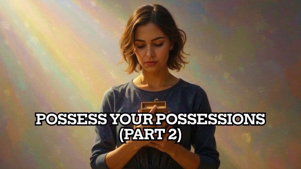 POSSESS YOUR POSSESSIONS: Breaking Free from Poverty