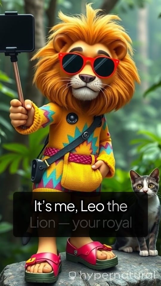 Leo the Lion's Wild City Adventure!