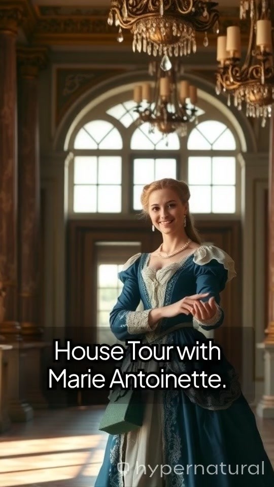 Visite de Maison avec Marie-Antoinette