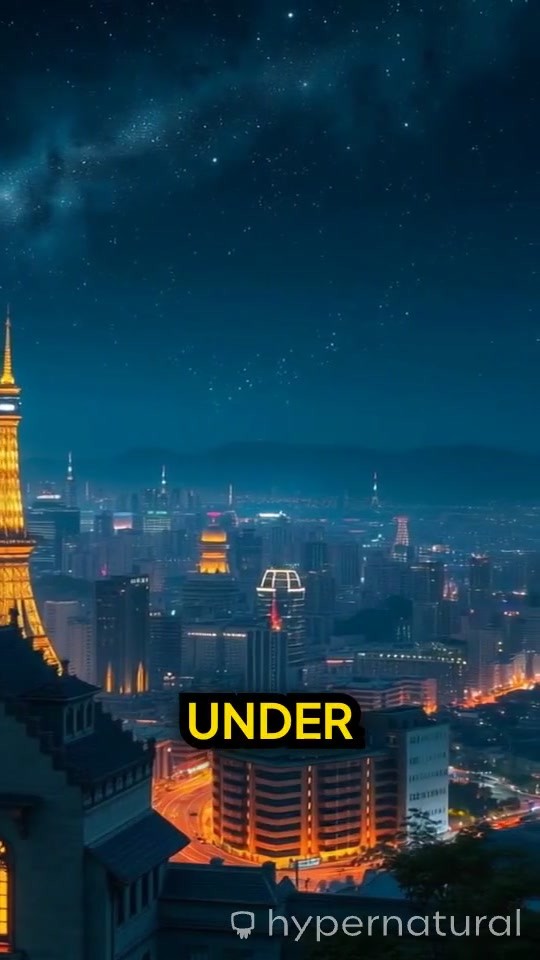 A Girl's Secret Magic in Nighttime Tokyo