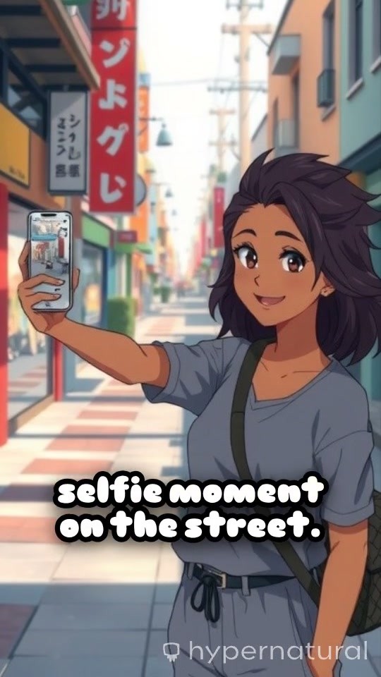 Selfie Shock: Wolf Encounter on the Street!