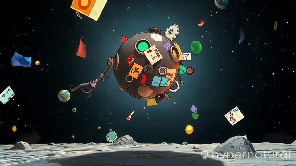 Reverse Explosion in a Moon Bathtub