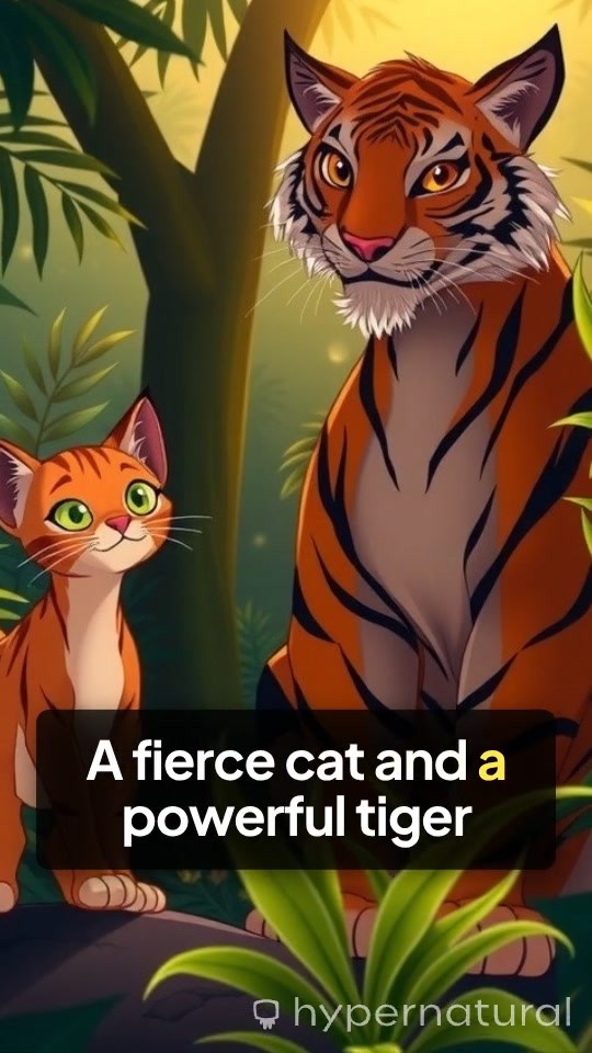Jungle Showdown: Cat, Tiger & Duck Clash!