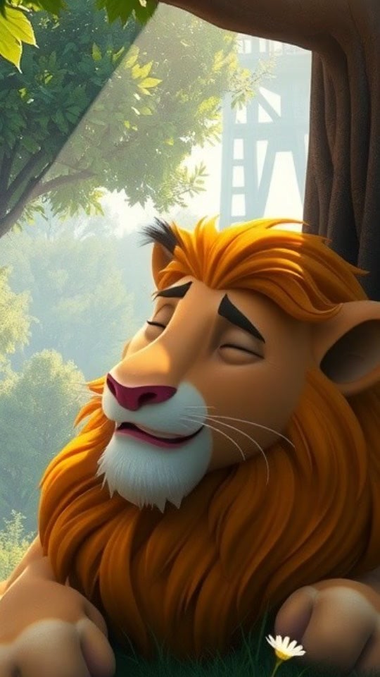 The Mighty Lion and the Tiny Mouse
