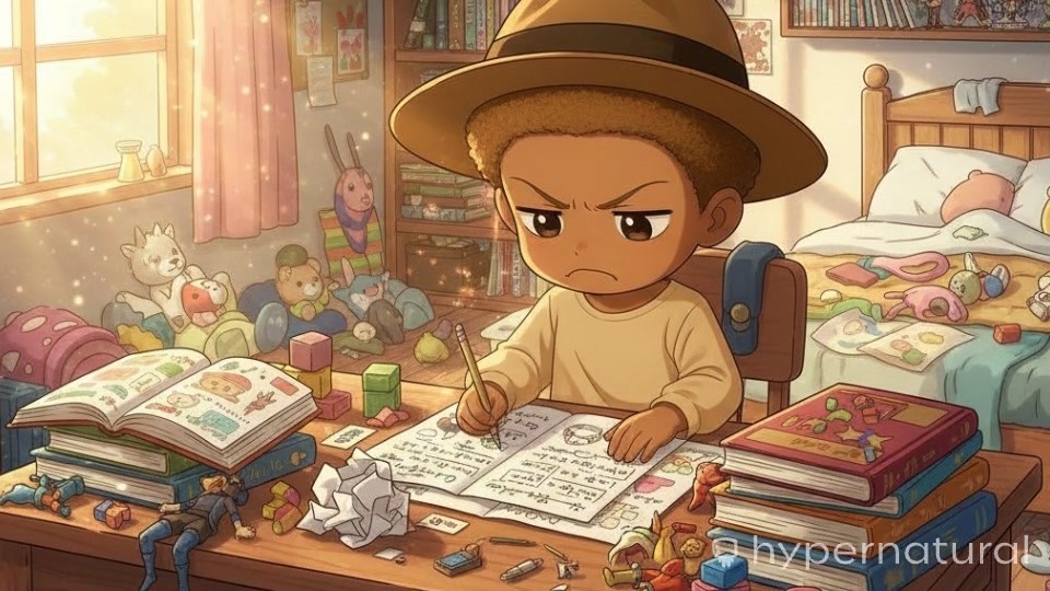 Finding Purpose: A Boy's Journey Through a Tough Day of Math