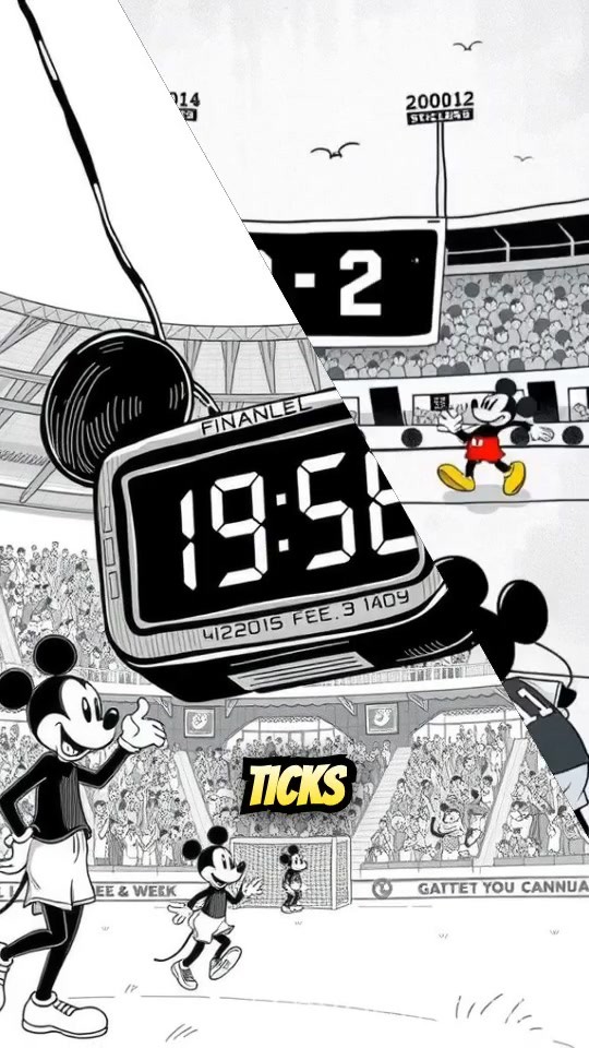 Mickey's Winning Goal in the Final Moments