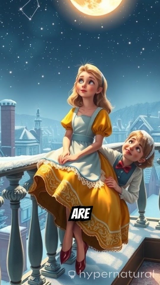 Elsa Explains the Twinkling of Stars to Ahana